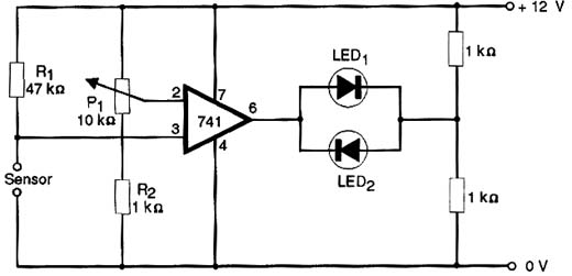 Detector de umidade Detector de umidade