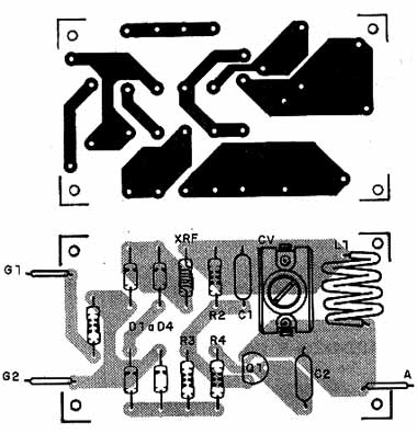 Placa de circuito impresso do 
