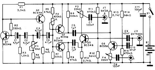 Diagrama completo do bi-trêmulo. 