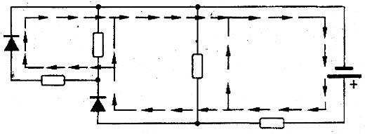 Correntes num circuito complexo. Correntes num circuito complexo.