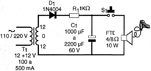 Circuito de carga do capacitor Circuito de carga do capacitor