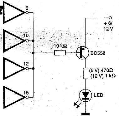 Acendendo apenas um LED. Acendendo apenas um LED.