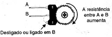 Usando um trimpot. Usando um trimpot.