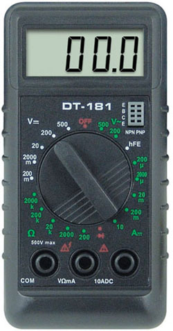 Multímetro digital. Multímetro digital.