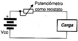 Regulando a corrente que chega até a carga. Regulando a corrente que chega até a carga.