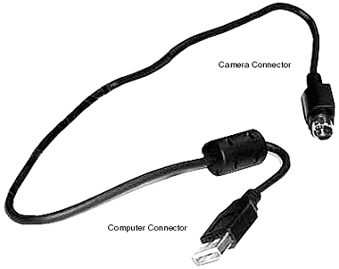Cabo USB x Câmera digital. Cabo USB x Câmera digital.
