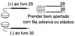 Adicionando a bateria. Adicionando a bateria.