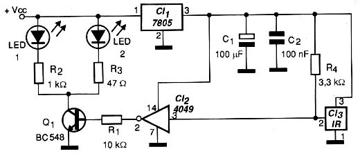 Diagrama principal do aparelho. 