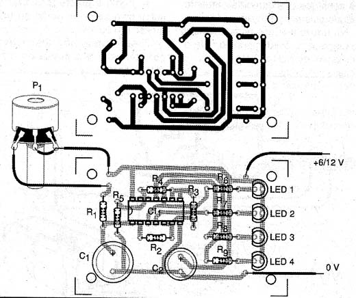 Sugestão de placa do bargraph. Sugestão de placa do bargraph.