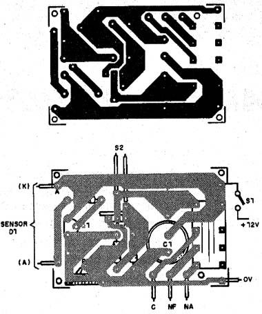 Placa de circuito impresso. 