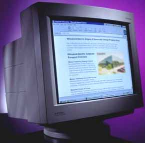 Monitor Diamond PRO da Mitsubishi lançado no final de 1999 e que utiliza uma tecnologia derivada da Trinitron. Monitor Diamond PRO da Mitsubishi lançado no final de 1999 e que utiliza uma tecnologia derivada da Trinitron.