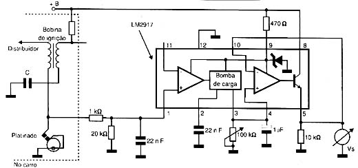 Medidor de RPM para uso automático. Medidor de RPM para uso automático.