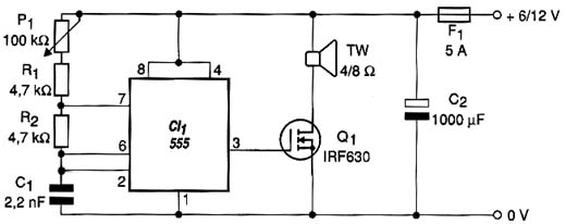 Diagrama elétrico do espanta bicho Diagrama elétrico do espanta bicho