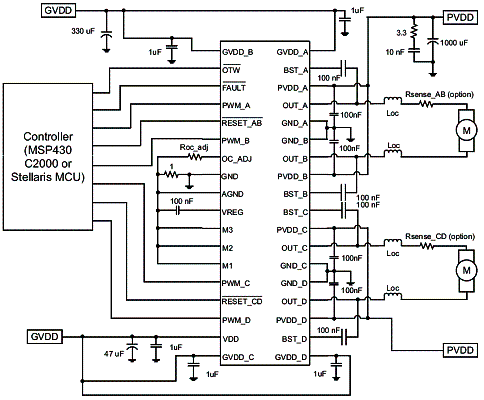 Figura 2 - Modo de aplicação num circuito com o MSP430.  