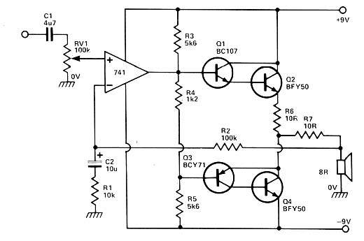  Cicrucito com transistores de potência 