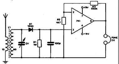 Figura 14 - Rádio com circuito integrado. Figura 14 - Rádio com circuito integrado.