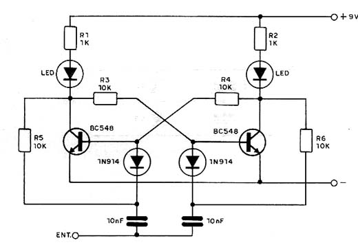 Flip-Flop Com LEDs Flip-Flop Com LEDs