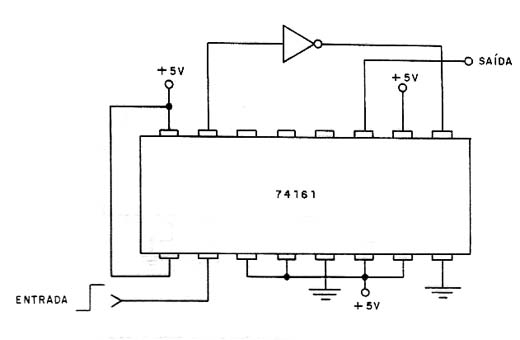  Divisor de Frequência TTL por 11 