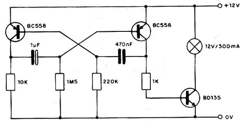 Pisca-Pisca 12 V - 300 mA (efeitos de luz e som) Pisca-Pisca 12 V - 300 mA (efeitos de luz e som)