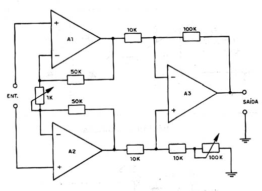  Amplificador Para Instrumentação 