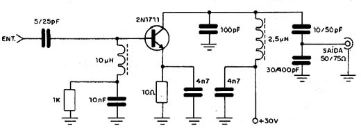  Etapa de Potência Para 7 MHz 