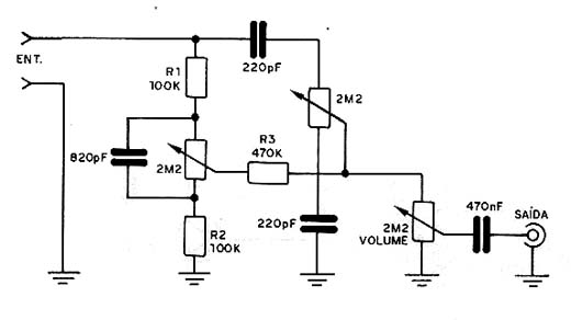 Controle de Volume e Tom Controle de Volume e Tom