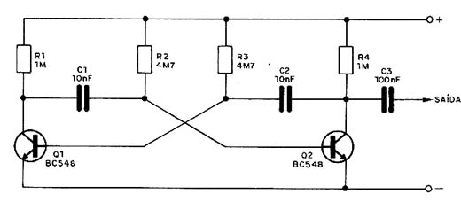  Multivibrador de Muito Baixo Consumo 