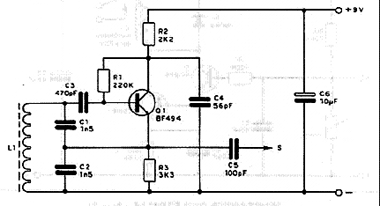 Oscilador de 600 kHz Oscilador de 600 kHz