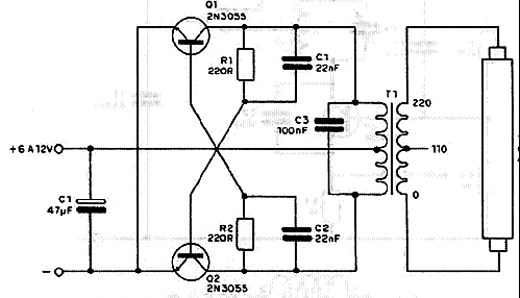  Inversor Para Fluorescente 