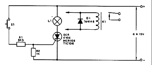  Interruptor com SCR (só liga) 