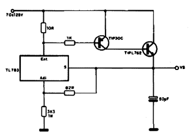 Regulador de 50 V x 500 mA Regulador de 50 V x 500 mA