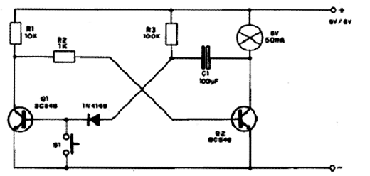 Monoestável com Transistores Monoestável com Transistores