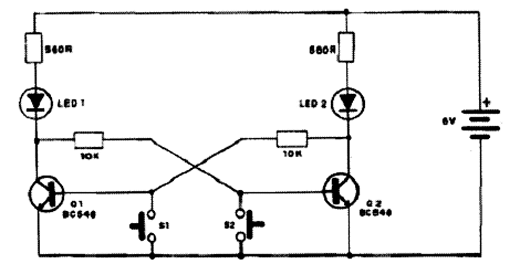 Flip-Flop com Transistores Flip-Flop com Transistores