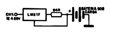Carregador de 50 mA - Lm<sup>2</sup>17 Carregador de 50 mA - Lm<sup>2</sup>17