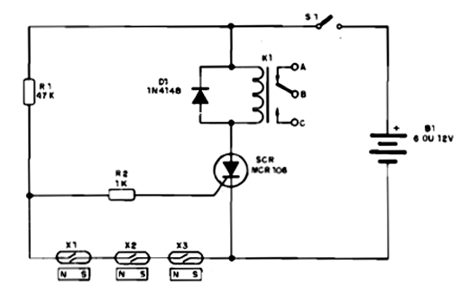 Alarme com Reed-Switches Alarme com Reed-Switches