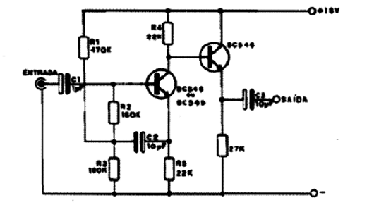 Amplificador de Alta Impedância Amplificador de Alta Impedância