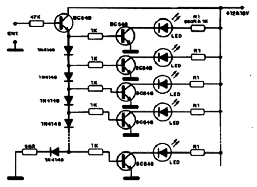  Bargraph Com Transistores  