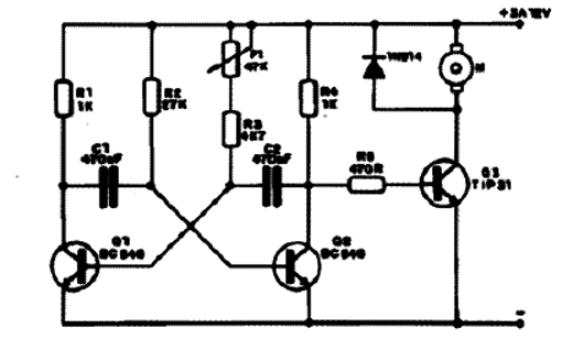 Controle PWM Para Motores de 3 a 12 V Controle PWM Para Motores de 3 a 12 V