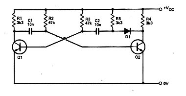  Astável com Transistores Melhorado 