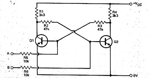  Flip-Flop R-S Com Transistores 