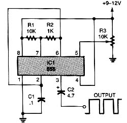  VCO com o 555 