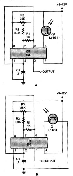  Osciladores Controlados Pela Luz - 555 