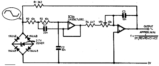  Oscilador Trapezoidal com Operacional 