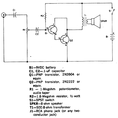  Micro Amplificador de Áudio 