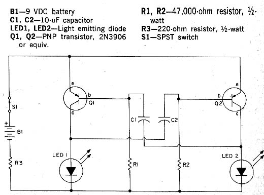  Pisca LED Astável 