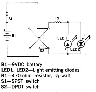  Sinalizador com LEDs 