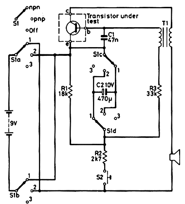 Teste de Transistores Teste de Transistores
