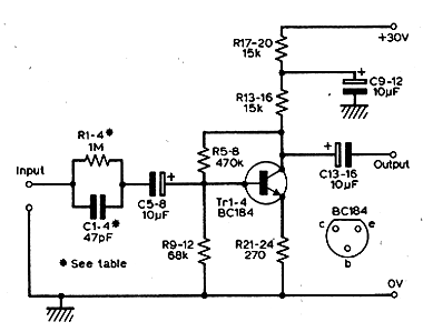 Preamplificador tocadiscos