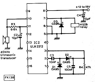  Controle Remoto Ultrassônico 