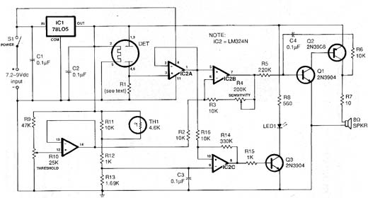 Detector de Gás Supersensível Detector de Gás Supersensível
